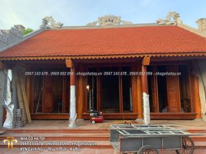 Nhà Gỗ Xoan 3 Gian - Huyện Đông Hưng - Tỉnh Thái Bình