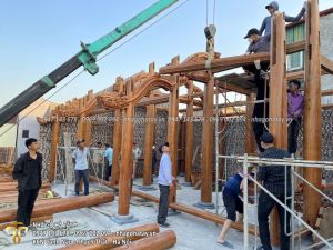 Nhà Gỗ Lim 4 Gian - xã Liên Hà - huyện Đan Phượng - TP Hà Nội