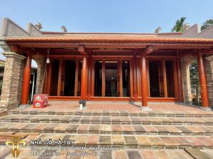 Nhà gỗ Lim 3 gian tại xã Tự Nhiên - Thường Tín - Hà Nội