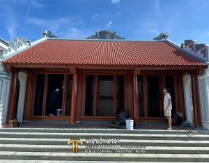 Nhà gỗ lim 3 gian 22 cột Tại Phúc Thọ - Hà Nội